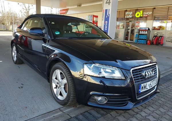 Audi A3 cena 33500 przebieg: 241000, rok produkcji 2008 z Płock małe 379